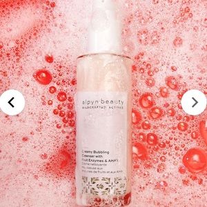 Alpyn Beauty Creamy Bubbling Cleanser with Fruit Enzymes & AHA's